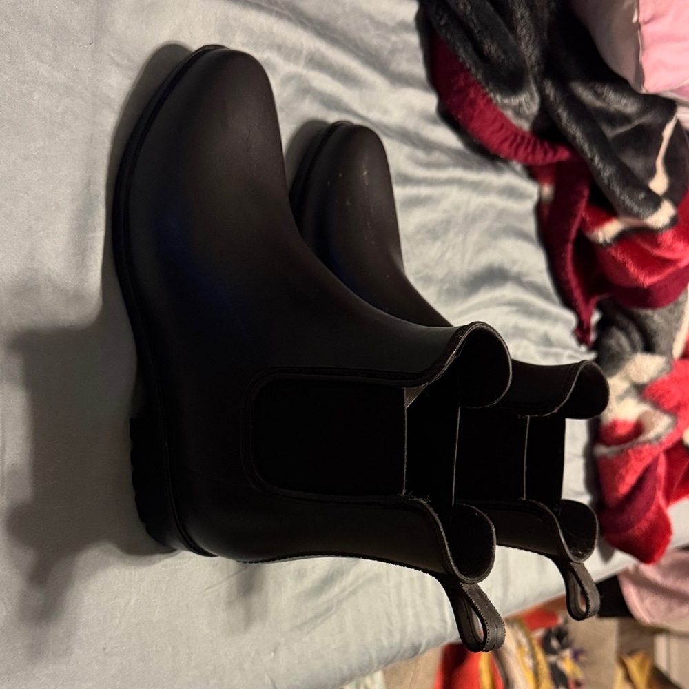 a new day Black Ankle Boots